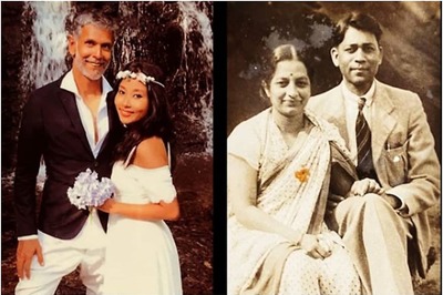 In Lockdown, Milind Soman Unearths Adorable Throwback Pics from His and Grandparents' Wedding