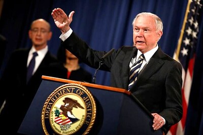 US President Donald Trump 'Unhappy' With Attorney General Jeff Sessions, But Won't Fire Him