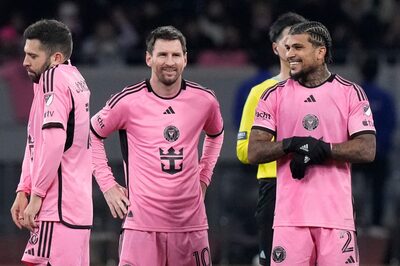 Watch: Lionel Messi Cannot Stop Laughing After Inter Miami Teammate Misses Penalty