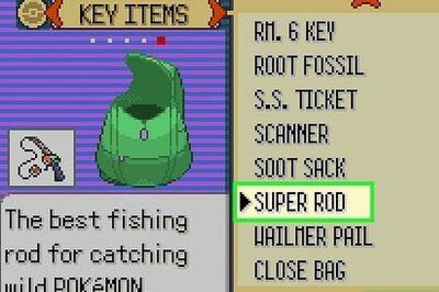 How to Fish in Pokémon Emerald