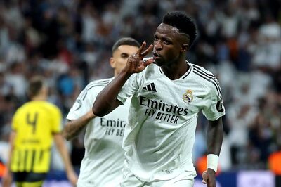 UEFA Champions League 2024-25: Vinicius Nets Hattrick in Real Madrid's 5-2 Comeback Win vs Dortmund