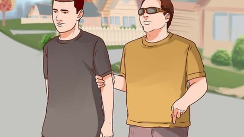How to Walk With a Blind Person