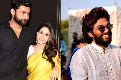 Allu Arjun Rocks A Kurta As He Arrives For Varun Tej And Lavanya Tripathi’s Engagement