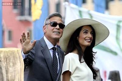 George Clooney, Amal Alamuddin's wedding celebrations continue