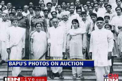 Gandhi photos to be auctioned in London today