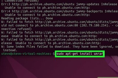 How to Open RAR Files in Linux using Unrar