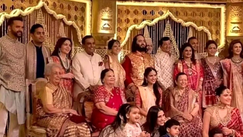 Ambani Family Gets Together For Auspicious Grah Shanti Puja Ahead Of Anant Ambani-Radhika Merchant Wedding