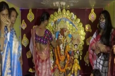 Kolkata Transgender Community Celebrates Durga Puja With Unique 'Ardhanarishwara' Idol