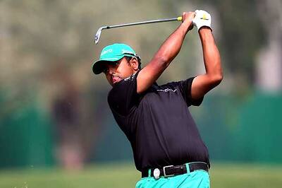 Lahiri positive after strong first half showing