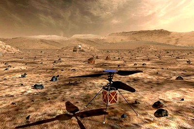 NASA Sending Autonomous Helicopter to Mars For The First Time