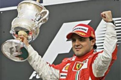 Ferrari's Felipe Massa wins Bahrain Grand Prix
