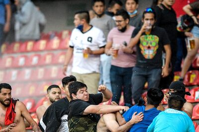 Mexico Suspends Five Officials Over Football Fan Violence