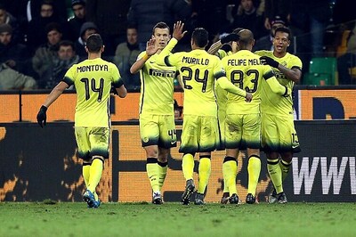 Serie A: Leader Inter Milan move 4 points clear with 4-0 win at Udinese