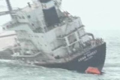 Two vessels stranded off Karnataka coast