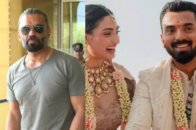 Suniel Shetty Sends Love As His ‘Bachchas’ Athiya Shetty, KL Rahul Celebrate 1st Wedding Anniversary; Photo