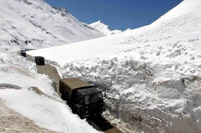 Zojila Tunnel Section on Srinagar-Leh NH Being Concretised to Ensure Smooth Traffic Flow