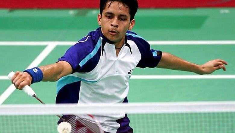 Kashyap bags crown, Sindhu falters