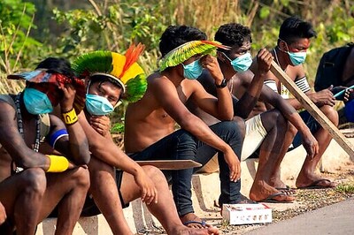Indigenous protesters in Brazil demand COVID-19 protection