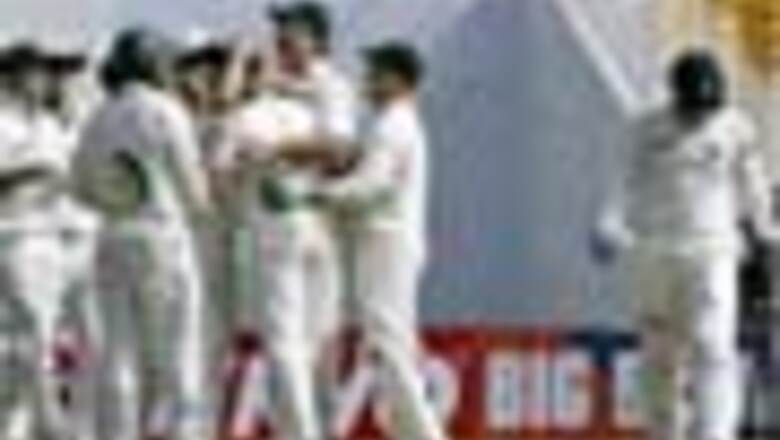 In Pics: Grass turns deadly for India at Ahmedabad