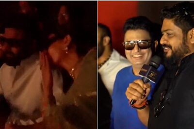 Adipurush: Kriti Sanon, Prabhas Exchange Secret Message; Om Raut Chants Jai Shree Ram at Fan Preview