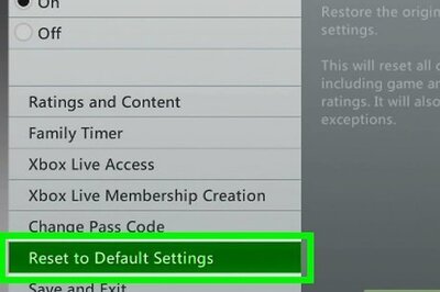 How to Reset an Xbox 360
