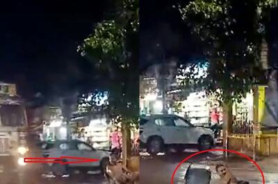 Viral Video: Truck Hits UP Man Sitting On A Plastic Chair In Middle Of Busy Road