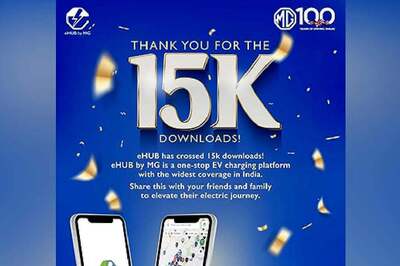 JSW MG Motor’s eHUB EV App Hits 15,000 Downloads