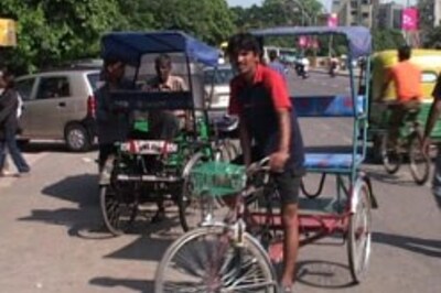 Now cycle rickshaws are just a phone call away