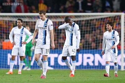 Another trophy bites the dust as reality bites for Manchester City