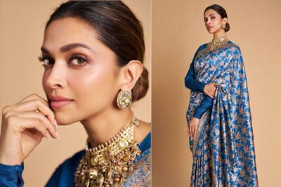 Deepika Padukone Exudes Regal Ethnic Elegance In A Stunning Sabyasachi Saree At Umang 2023