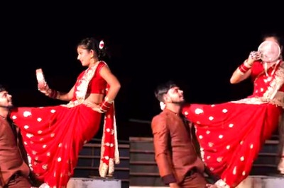 Watch: Woman Performs Hilarious Stunt During Karva Chauth Ritual