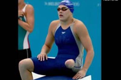Against the tide: First Olympics amputee swimmer