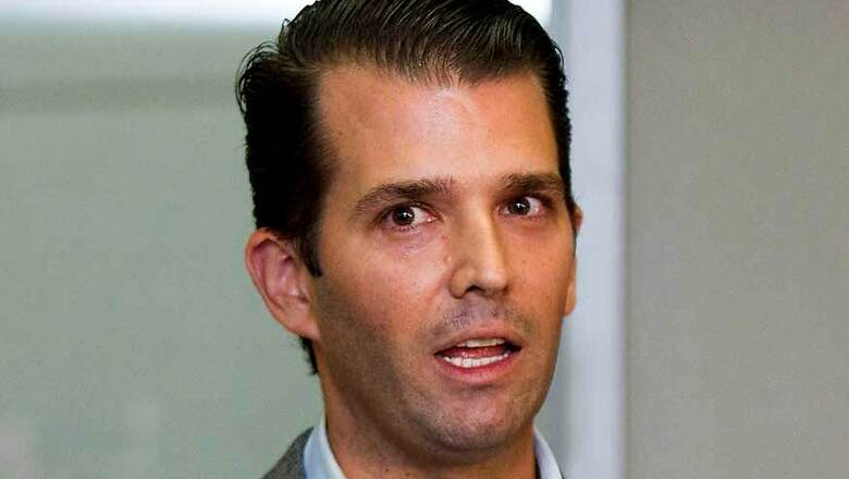 Trump's Son Fires off 80-plus Tweets in Support of Dad